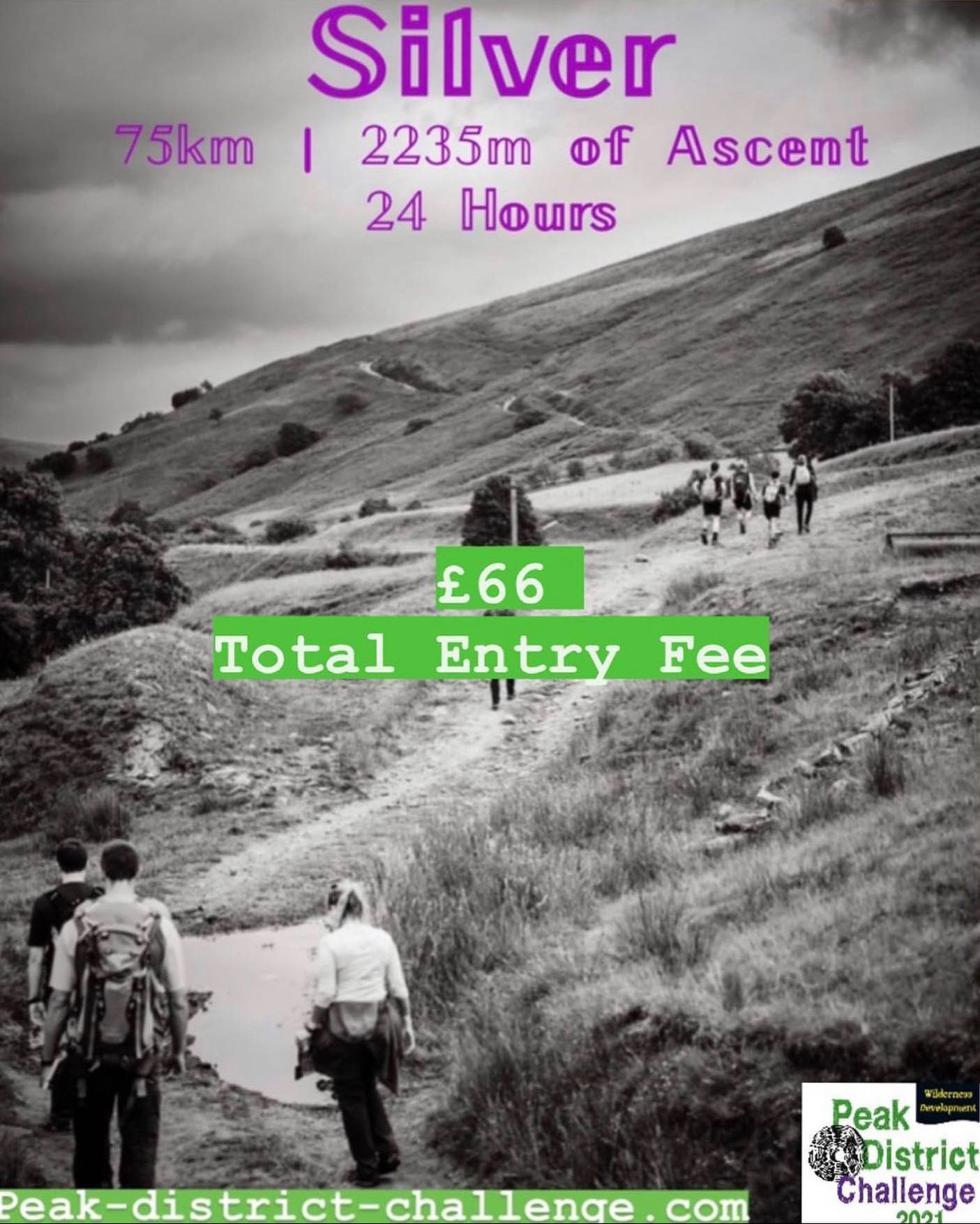 Peak-District-Challenge.com registrations are open with total entry fees for our Silver Challenge...